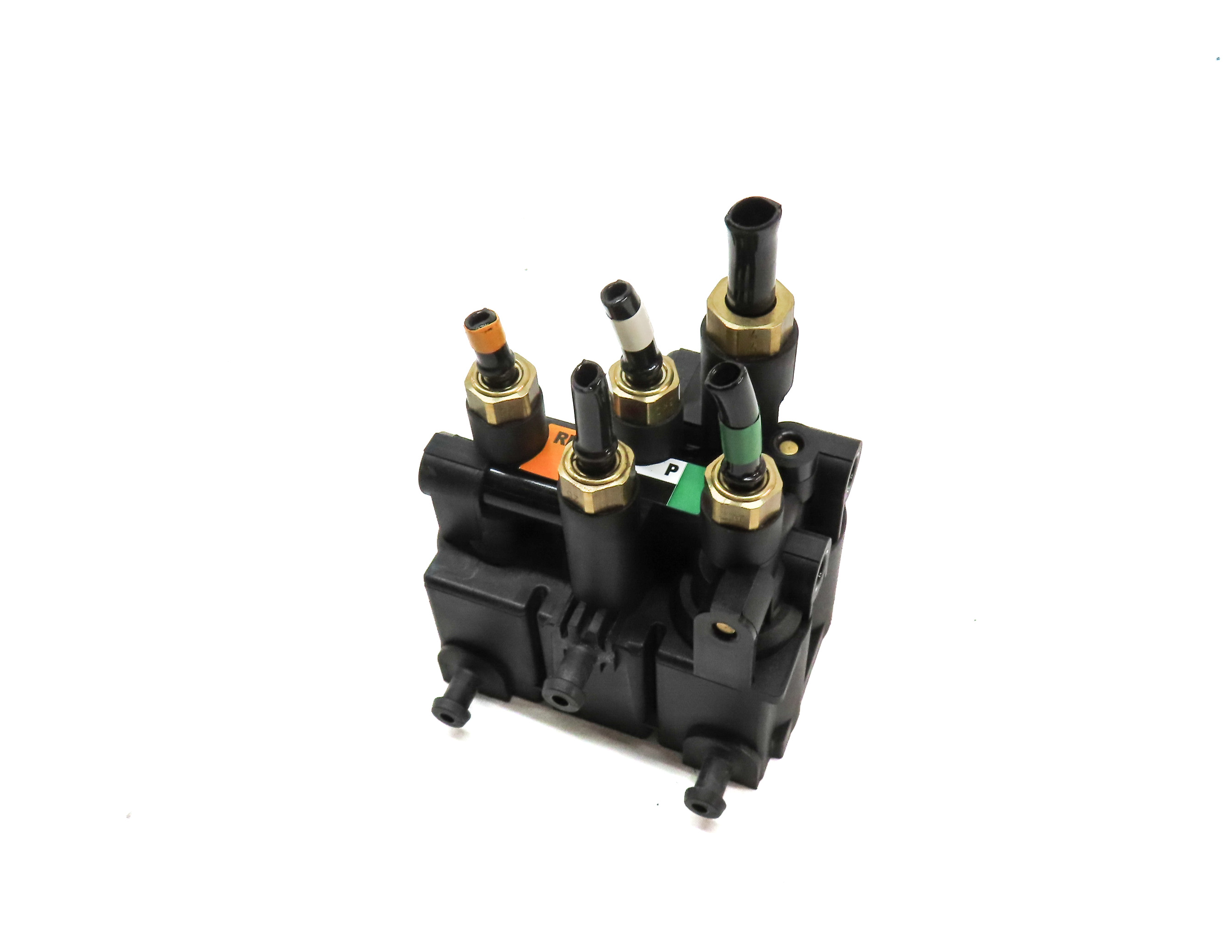 13 LAND RANGE ROVER L405 REAR AIR SUSPENSION TRANSFER RELIEF CONTROL VALVE BLOCK — exact item pictured